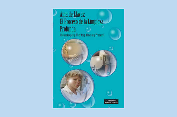 Housekeeping: The Deep Cleaning Process DVD (Spanish)